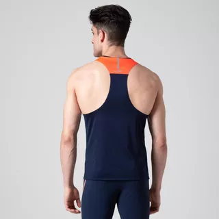 KALENJI DEBARDEUR D ATHLETISME HOMME BLEU ET ORANGE acheter en