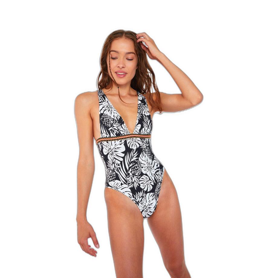 BANANA MOON Odalis Palmbree Maillot de Bain Une Pièce  