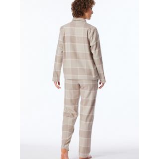 Schiesser Selected Premium Warming Pyjama à Carreaux  