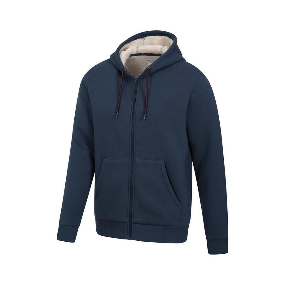 Mountain Warehouse Dalton Felpa con cappuccio full zip foderata in Borg  