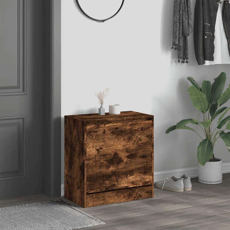 VidaXL Armoire à chaussures bois d'ingénierie  