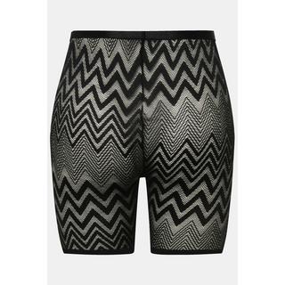 Ulla Popken  Cycliste avec motif à chevrons, protection anti-friction au niveau des cuisses 