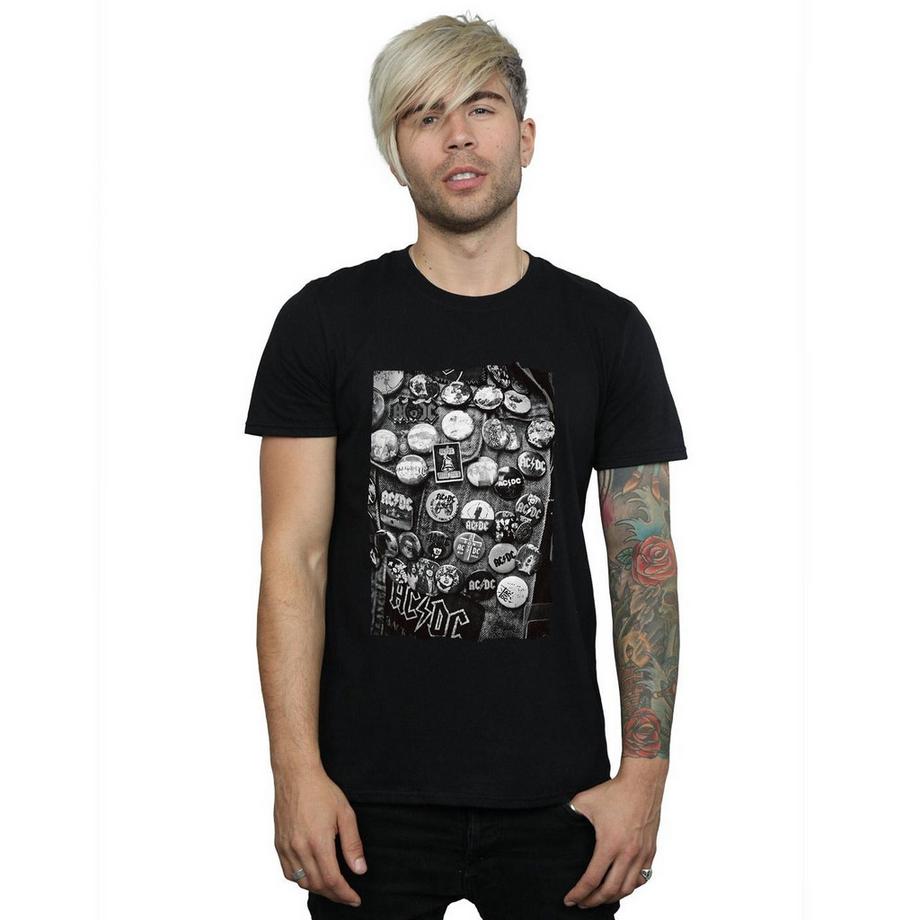 AC/DC ACDC Badges T-Shirt  