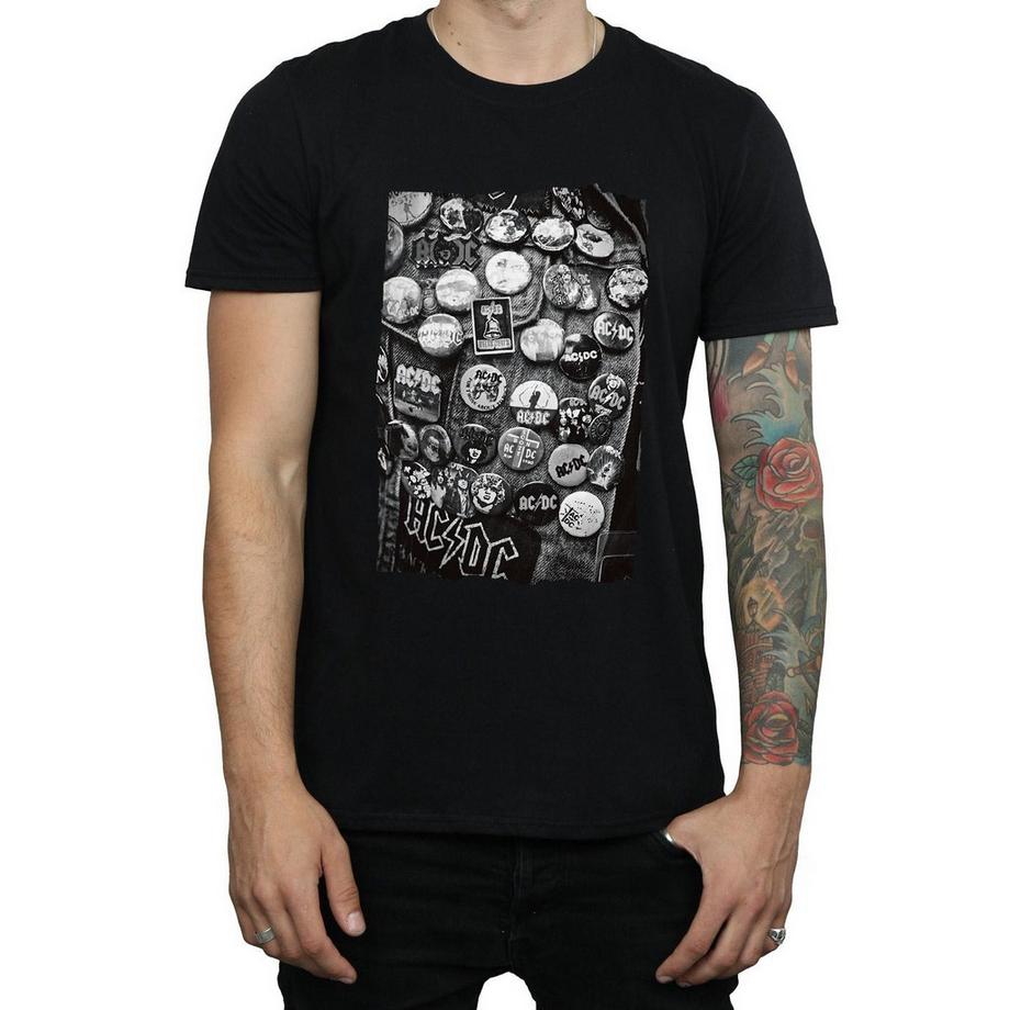 AC/DC ACDC Badges T-Shirt  