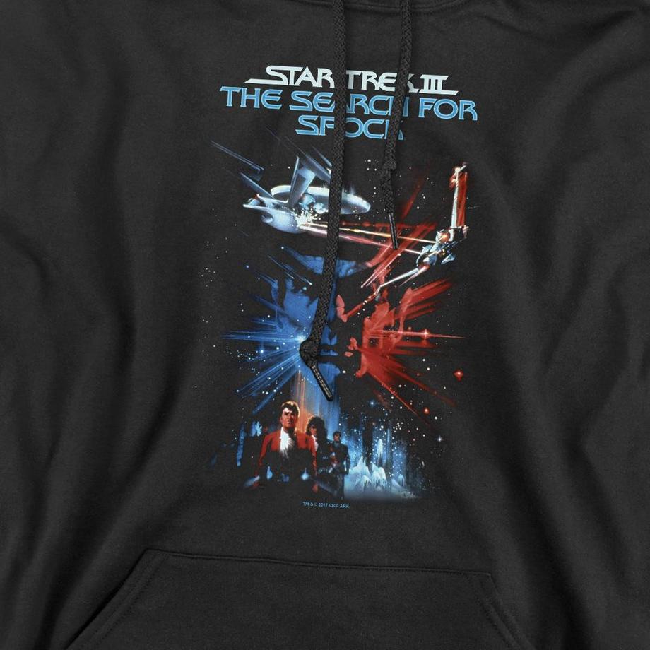 Star Trek Star Trek III The Search for Spock Felpa con cappuccio  