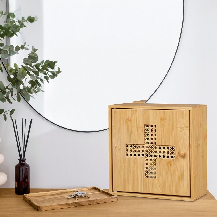 Northix Medikamentenschrank mit 2 Fächern  