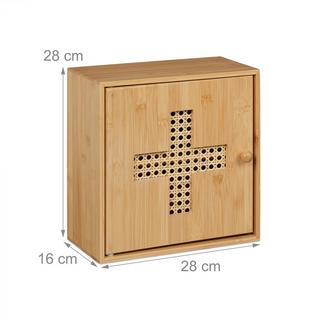 Northix Armadietto dei medicinali con 2 scomparti  