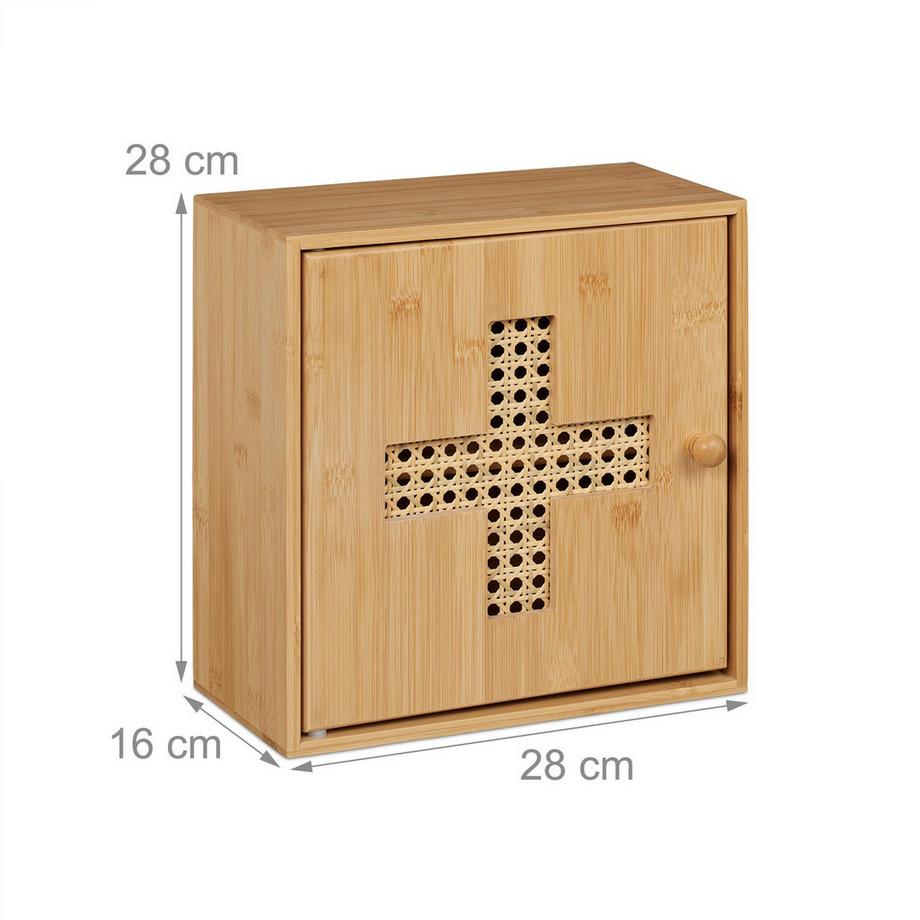 Northix Medikamentenschrank mit 2 Fächern  