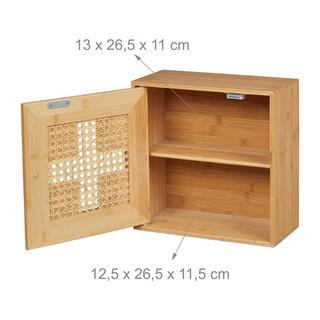 Northix Armadietto dei medicinali con 2 scomparti  