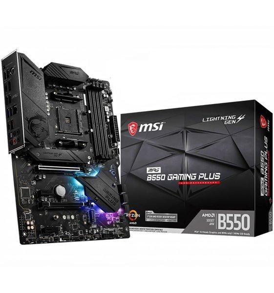 MSI  MPG B550 Gaming Plus AMD B550 Socket AM4 ATX 