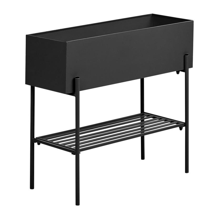 Beliani Vaso per piante rialzato en Ferro Moderno VINCA  