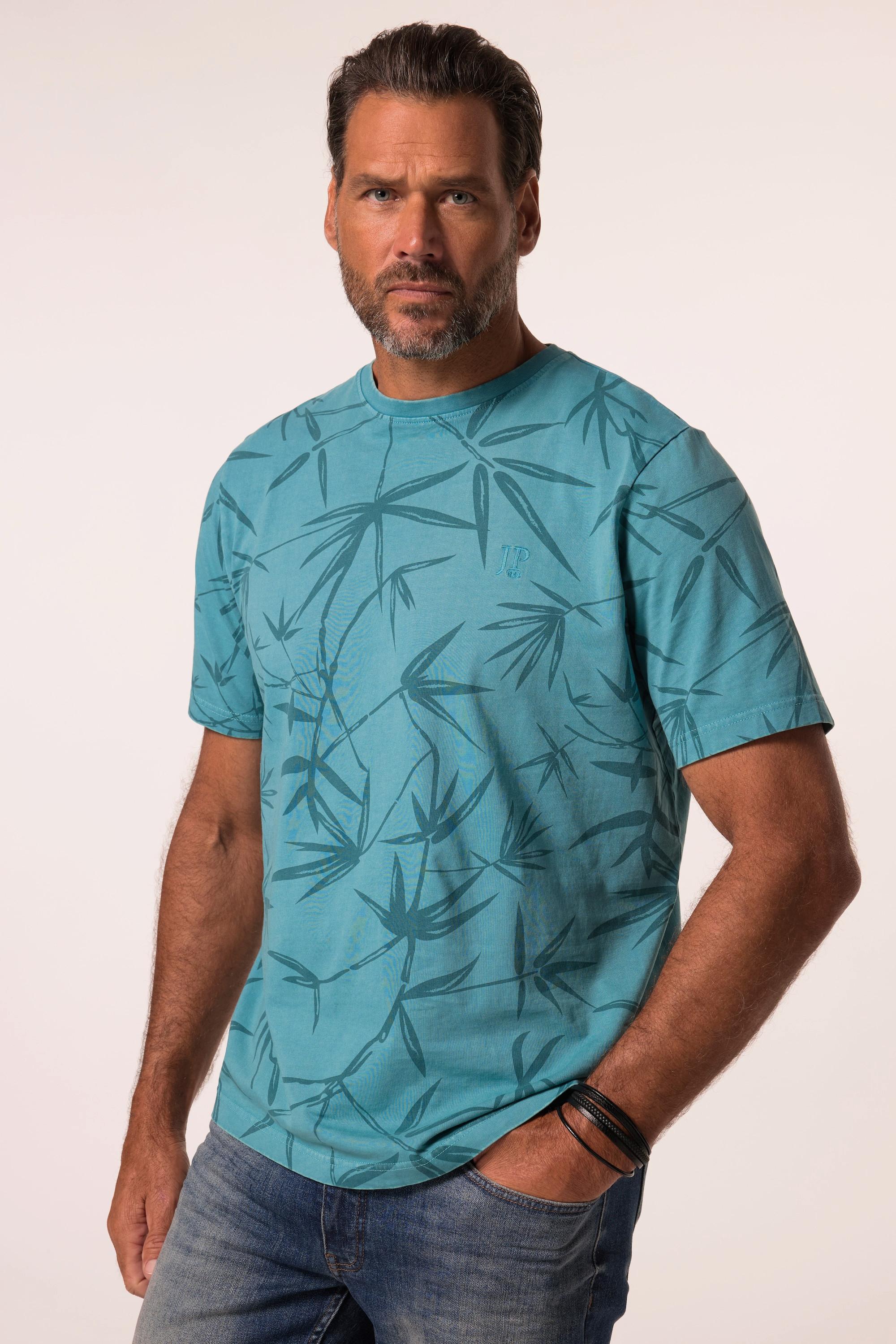 JP1880 Halbarm Alloverprint Vintage Look T-Shirt  