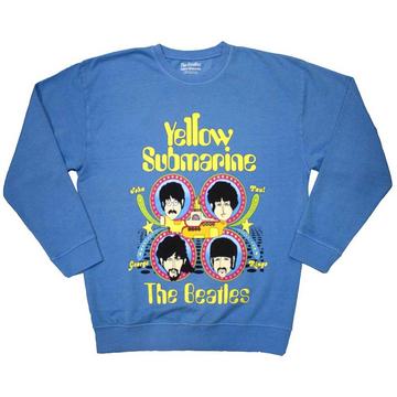 Sweat YELLOW SUBMARINE HEADS IN CIRCLES