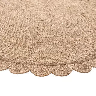 Aftas oval jute rug, natural, La Redoute Interieurs