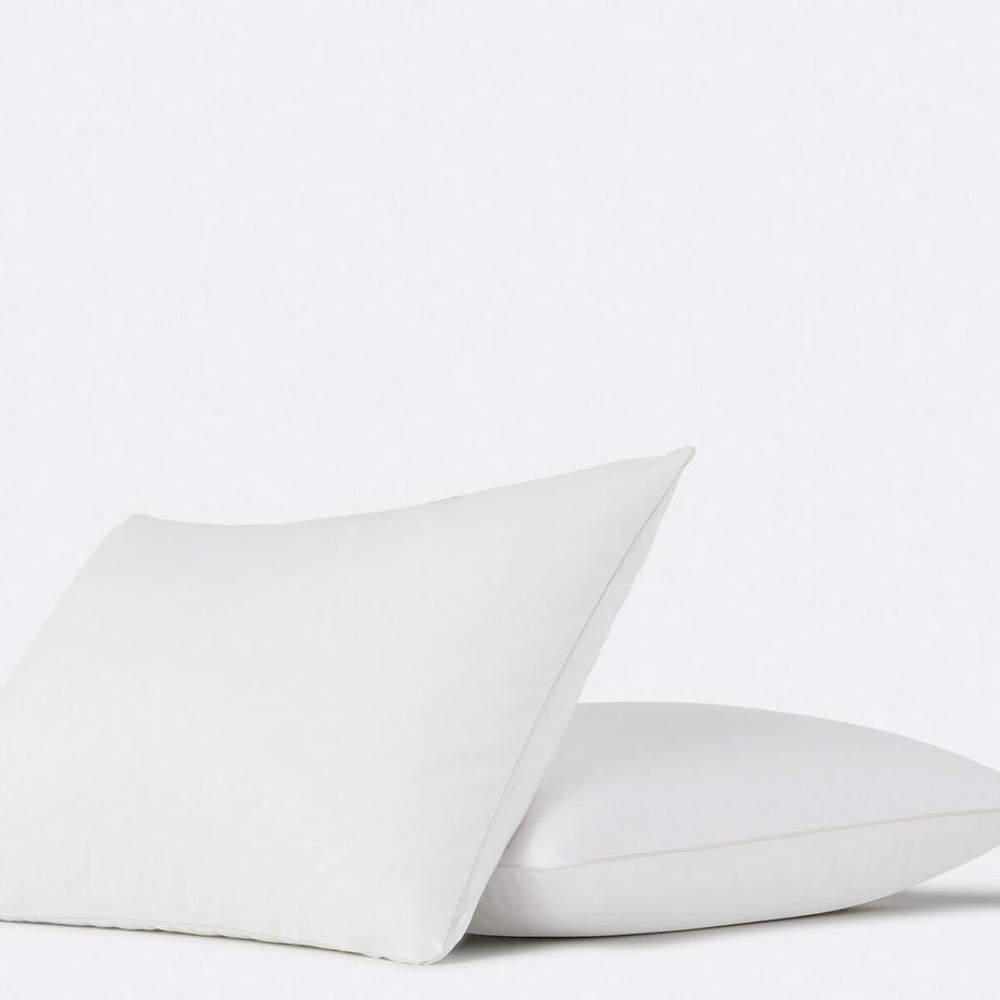 Oreiller moelleux 70% duvet anti-acarien