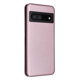 Cover-Discount  Google Pixel 7 Pro - Carbon Look Flip Case Cover nero 