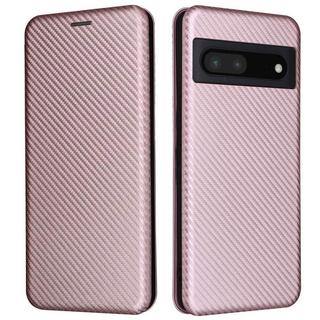 Cover-Discount  Google Pixel 7 Pro - Carbon Look Flip Case Cover nero 