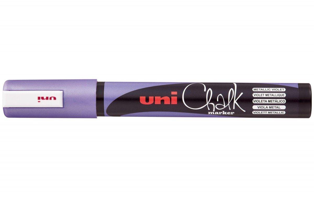 uni-ball UNI-BALL Chalk Marker 1.8-2.5mm PWE-5M METALLIC VIOLET Metallic violett  