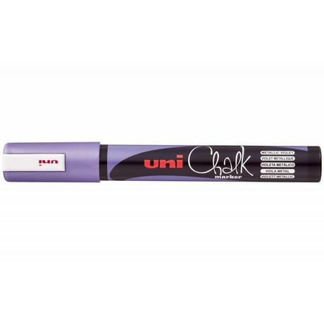 uni-ball UNI-BALL Chalk Marker 1.8-2.5mm PWE-5M METALLIC VIOLET Metallic violett  