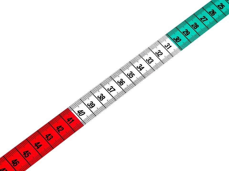 Diademita  Schneidermassband mit Druckknopf 150 cm profi 