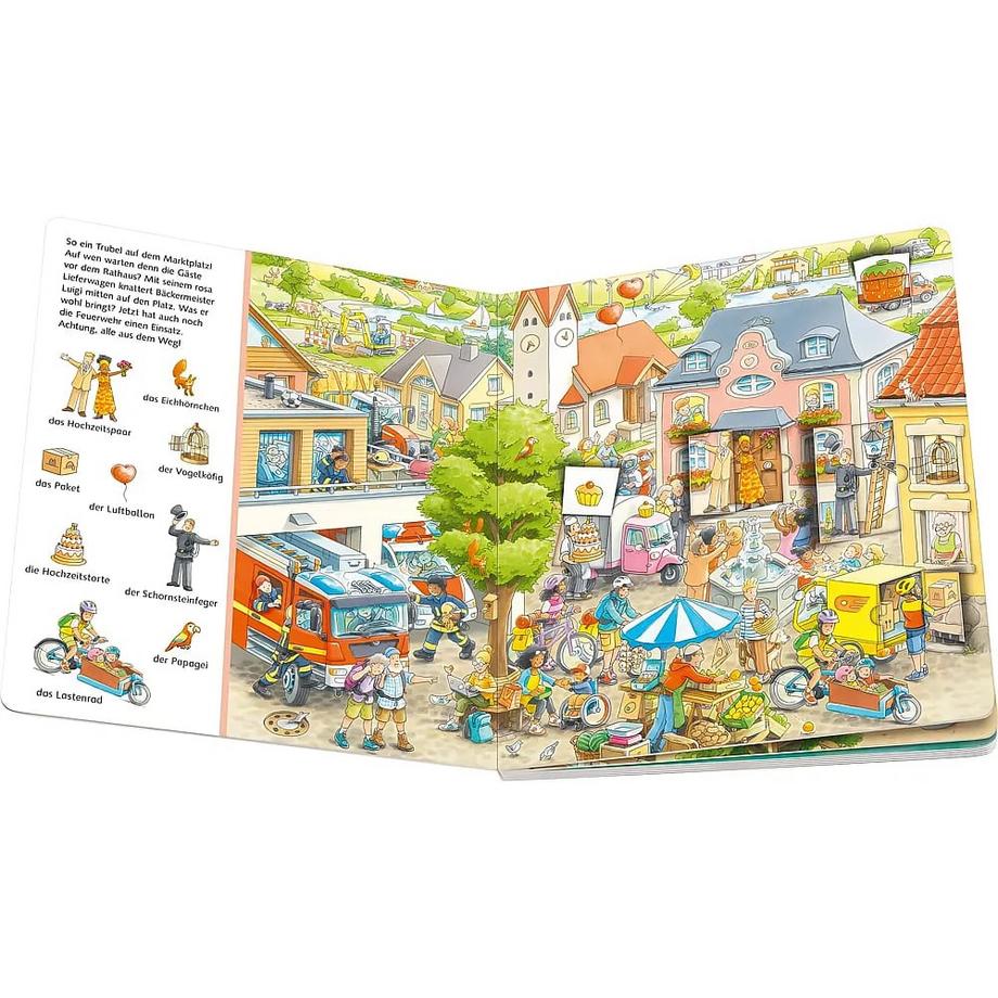 Mein Sachen suchen Wimmelbuch: Auf dem Land Gernhäuser, Susanne; Nieländer, Peter (Illustrationen) Gebundene Ausgabe 