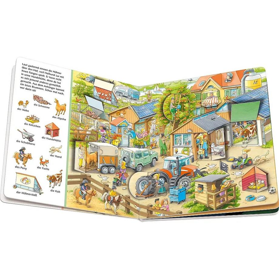 Mein Sachen suchen Wimmelbuch: Auf dem Land Gernhäuser, Susanne; Nieländer, Peter (Illustrationen) Gebundene Ausgabe 