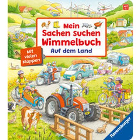 Mein Sachen suchen Wimmelbuch: Auf dem Land Gernhäuser, Susanne; Nieländer, Peter (Illustrationen) Gebundene Ausgabe 