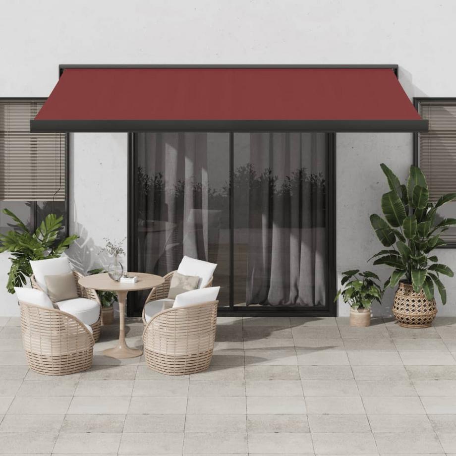 VidaXL Einziehbare markise aluminium  