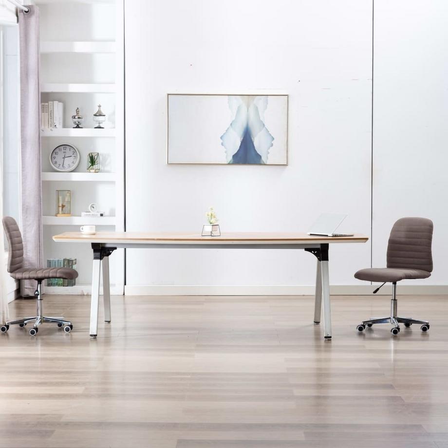 VidaXL sedia da pranzo Tessuto  