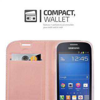 Cadorabo  Hülle für Samsung Galaxy S3 MINI Magnetverschluss, Kartenfach 