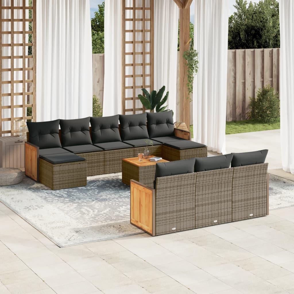 VidaXL Garten sofagarnitur poly-rattan  