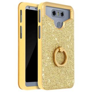 Avizar  Cover Glitter con anello oro 