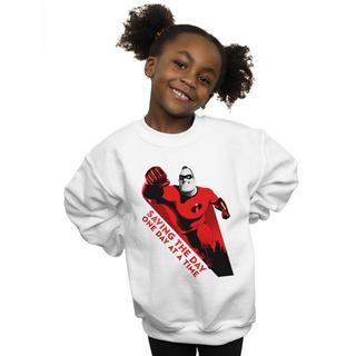 Disney  The Incredibles Saving The Day Sweatshirt 