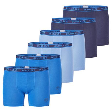 Schiesser  6er Pack Kids Boys 95/5 Organic Cotton - Shorts / Pants 