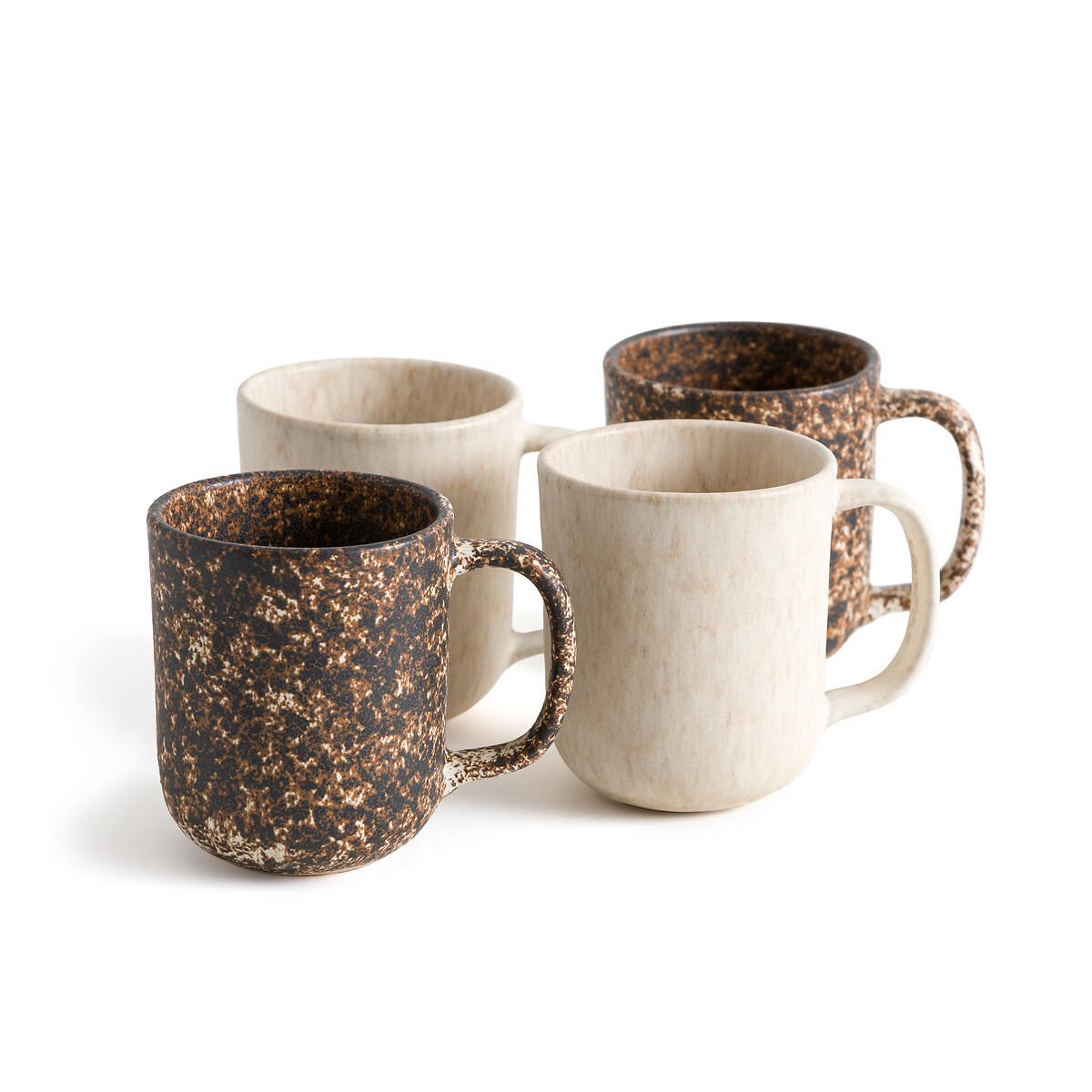 AM.PM 2er-Set Becher Rusty aus matt lackiertem Steingut  