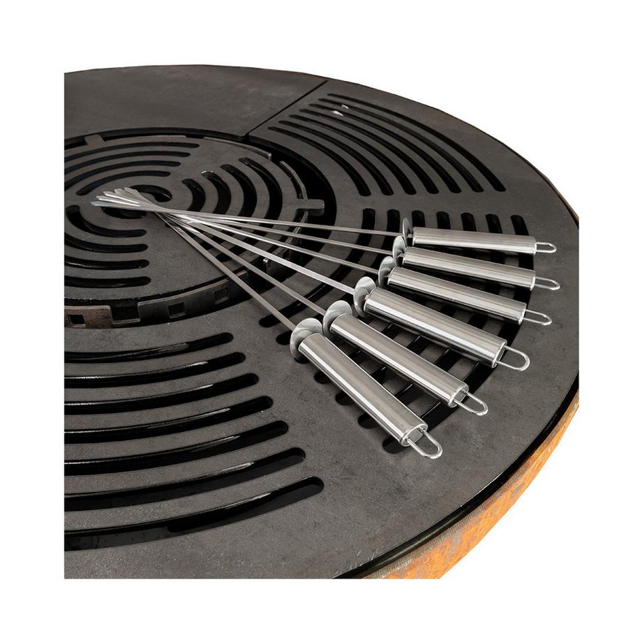 Mr. Grill  Mr. Grill Brochettes pour la vasque de feu 109878 