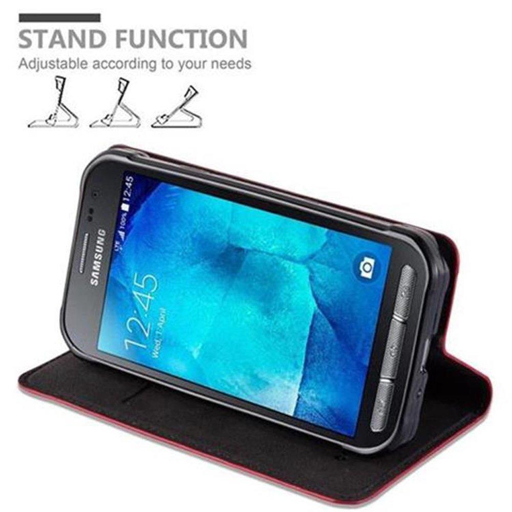 Cadorabo  Housse compatible avec Samsung Galaxy XCover 3 - Coque de protection avec fermeture magnétique, fonction de support et compartiment pour carte 