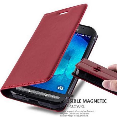 Cadorabo  Hülle für Samsung Galaxy XCover 3 Magnetverschluss, Kartenfach 