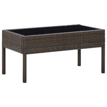 Gartentisch poly-rattan