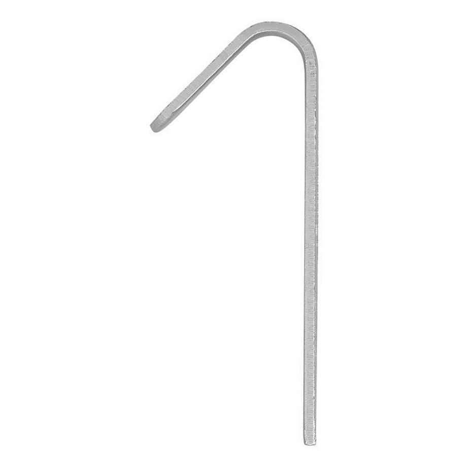 Pricenet  Crochet à visser métal 72 x 21 x 2 mm 