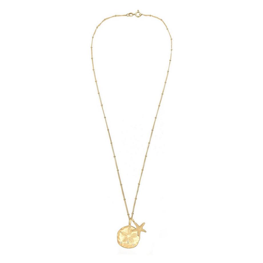 Elli  Halskette Kugelkette Seestern Meer Maritim Sommer 