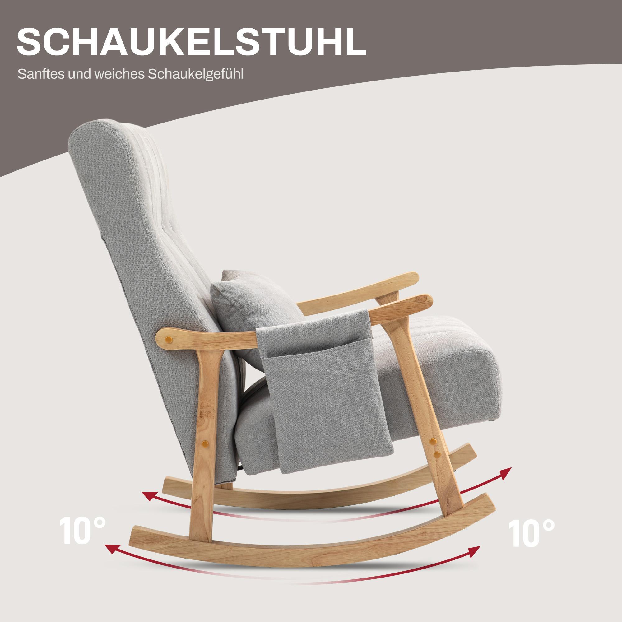 HOMCOM Schaukelstuhl  