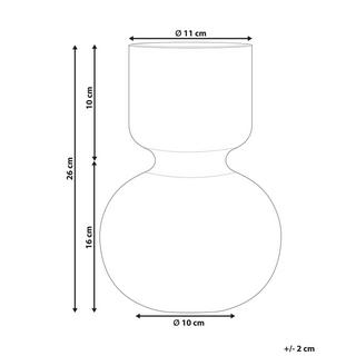 Beliani Dekoration aus Glas Modern THETIDIO  