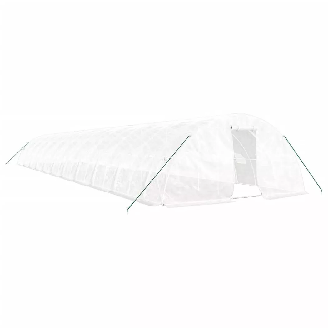 VidaXL - serra Polietilene, One Size, Blanco