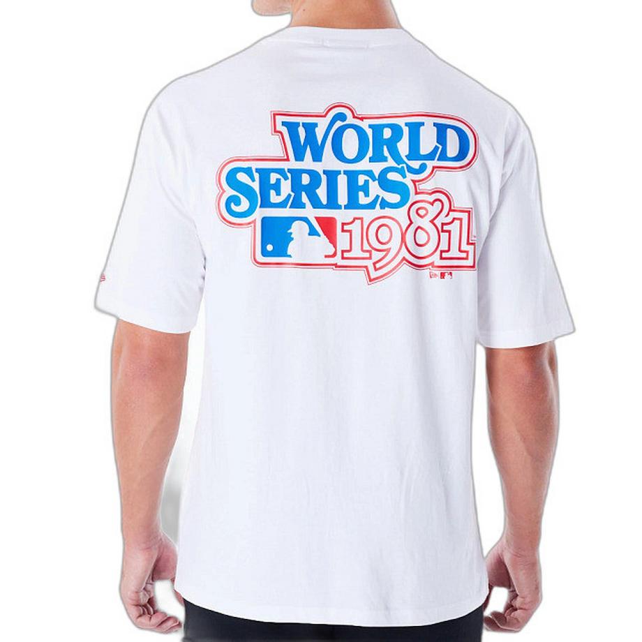 NEW ERA  t-shirt oversize os angees dodgers mb word series 