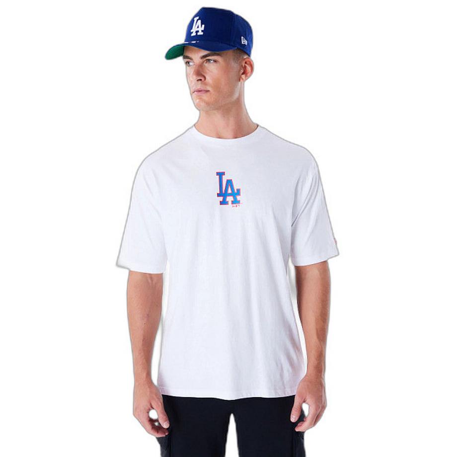 t-shirt oversize os angees dodgers mb word series