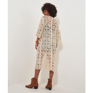 Joe Browns  Gilet Longiligne Motif Crochet 