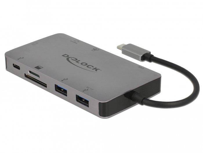 DeLock  Dockingstation USB 3.1 Typ-C 