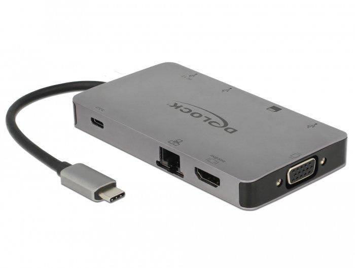 DeLock  Dockingstation USB 3.1 Typ-C 