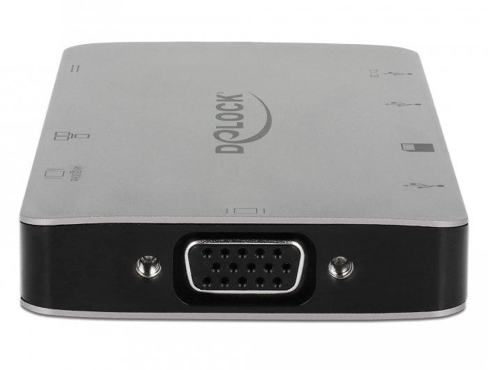 DeLock  Dockingstation USB 3.1 Typ-C 